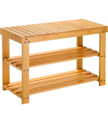 Bamboo Shoe Stand