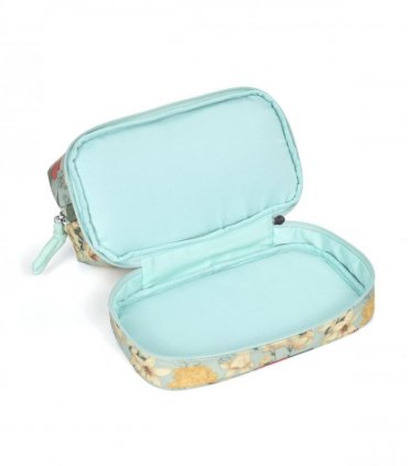 Floral Design Cosmetic Bag