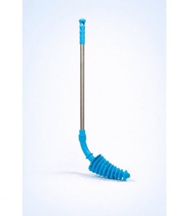Flexible Toilet plunger - Blue