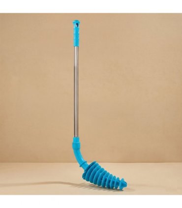Flexible Toilet plunger - Blue
