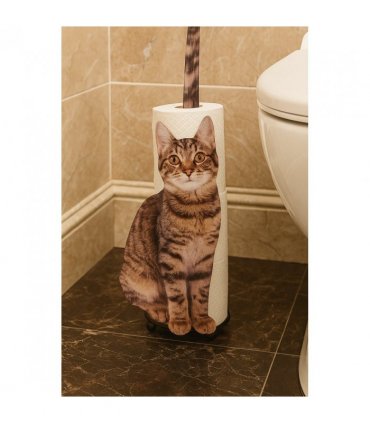 Cat Design Toilet Paper Holder