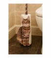 Cat Design Toilet Paper Holder