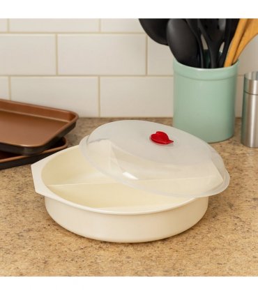 Sectioned Microwaveable Casserole Dish A222417