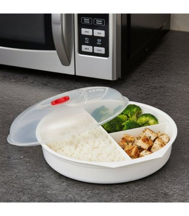 Sectioned Microwaveable Casserole Dish A222417