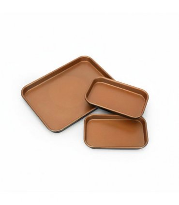 Ceratitanware Oven Trays  Set of 3 A222376