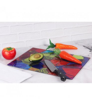 Glass Cutting Board  Multi Colour A242592