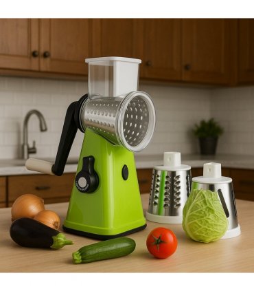 Table Top Hand Crank Cutter & Slicer A192057