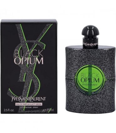 YSL Black Opium Illicit Green Eau De Parfum Spray 75ml