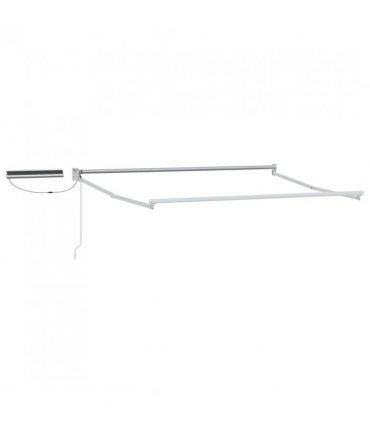 vidaXL Electric Retractable Awning Multicolour 3.5 x 2.5 m