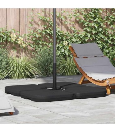 vidaXL Portable Parasol Base Sand / Water Filled 60 L