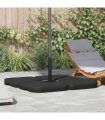 vidaXL Portable Parasol Base Sand / Water Filled 60 L