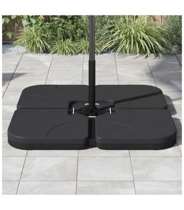 vidaXL Portable Parasol Base Sand / Water Filled 60 L