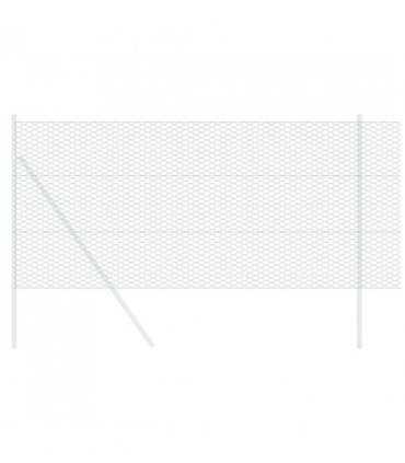 vidaXL Hexagon Fence Green 1.2 x 50 m PVC