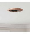 vidaXL Spotlight 24 pcs Copper 9 x 9 x 2.5 cm Metal