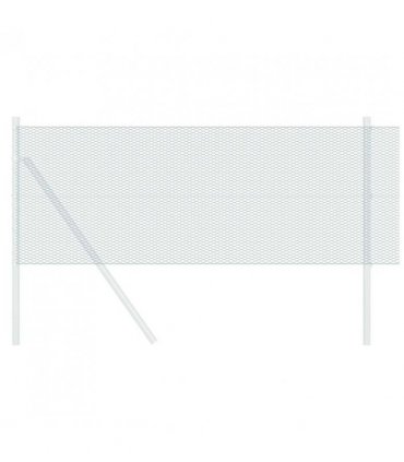 vidaXL Hexagon Fence Green 0.8 x 25 m PVC