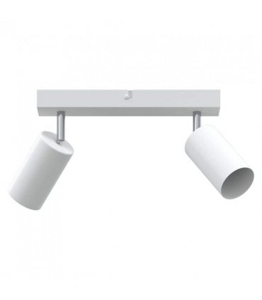 vidaXL Ceiling Spotlight with Spotlights White 26 x 6 x 16 cm Metal