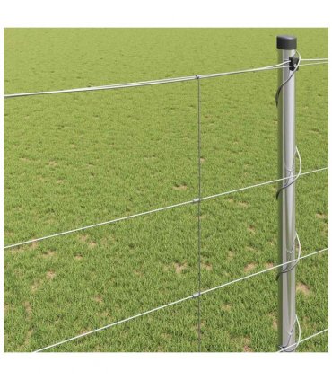 vidaXL Wild Fence Hot Dip Galvanized 1000 x 150 x 0.18 cm Iron