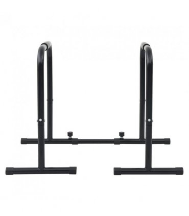 vidaXL Dip Bar Manual Black 116 x 66 x 74.5 cm Powder-Coated Steel