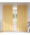 vidaXL Blackout Curtains with Rings 2 pcs Beige 260 x 140 cm Polyester