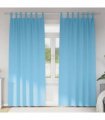 vidaXL Blackout Curtains with Rings 2 pcs Light Blue 260 x 140 cm