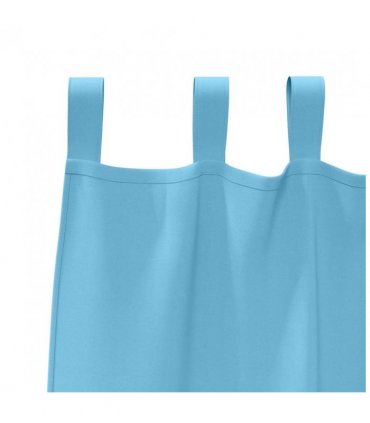 vidaXL Blackout Curtains with Rings 2 pcs Light Blue 260 x 140 cm