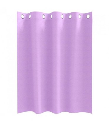 vidaXL Blackout Curtains with Rings 2 pcs Purple 140 x 140 cm