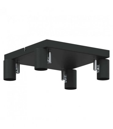 vidaXL Ceiling Spotlight Black 26.5 x 26 x 11.5 cm Metal