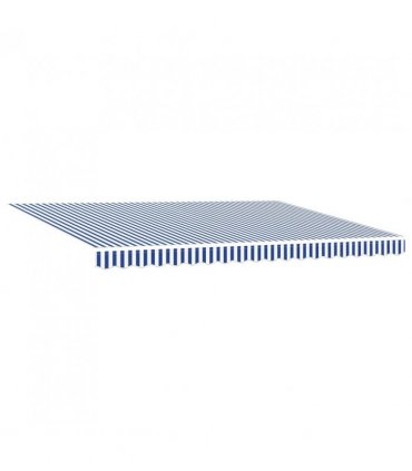 vidaXL Manual Retractable Awning with LEDs 4 x 3 m