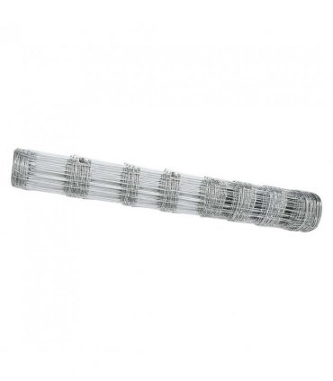 vidaXL Field Fence Silver