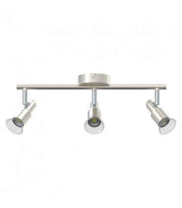 vidaXL Ceiling Spotlight Nickel 39 x 10.5 x 10.5 cm Steel