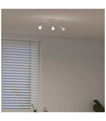 vidaXL Ceiling Spotlight Nickel 39 x 10.5 x 10.5 cm Steel