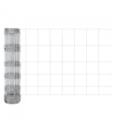 vidaXL Wild Fence Hot Dip Galvanized 1000 x 80 x 0.18 cm Iron
