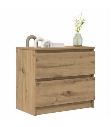vidaXL TV Cabinet Artisan Oak 60x35x54 cm Engineered Wood
