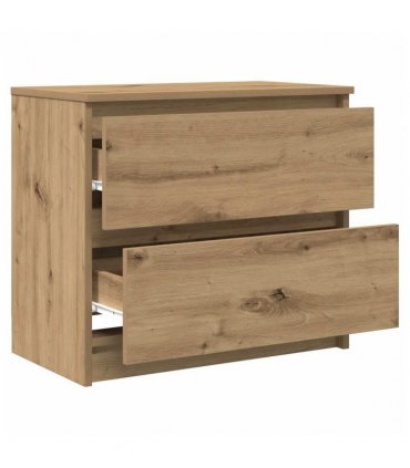 vidaXL TV Cabinet Artisan Oak 60x35x54 cm Engineered Wood