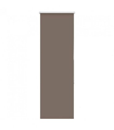 vidaXL Roller Blind Blackout Coffee 55x150 cm Fabric Width 50.7 cm Polyester