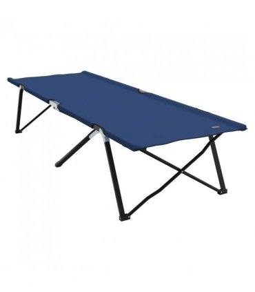 vidaXL Folding Camping Bed Blue 206 x 76 x 74 cm Oxford and Steel