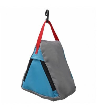 vidaXL Storage Bag 4 pcs Grey and Blue 24 x 16 x 24 cm Oxford