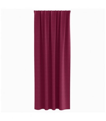 vidaXL Blackout Curtains with Rings 2 pcs Wine Red 225 x 140 cm