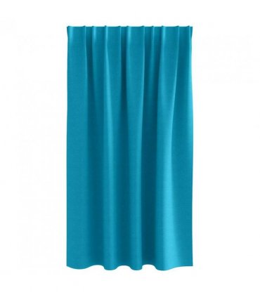 vidaXL Blackout Curtains with Rings 2 pcs Turquoise 140 x 140 cm