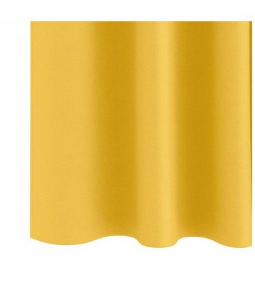 vidaXL Blackout Curtains with Rings 2 pcs Mustard Yellow 175 x 140 cm