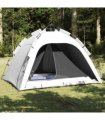 vidaXL Inner Tent with Roof with Storage Black 240 x 160 x 133 cm Mesh