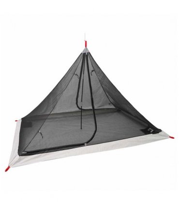 vidaXL Inner Tent with Roof with Storage Black 240 x 160 x 133 cm Mesh