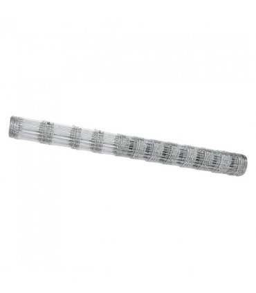 vidaXL Field Fence Silver