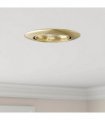 vidaXL Spotlight 6 pcs Gold 9 x 9 x 2.5 cm Metal