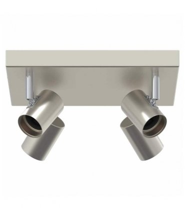 vidaXL Ceiling Spotlight Nickel 26.5 x 26 x 11.5 cm Metal
