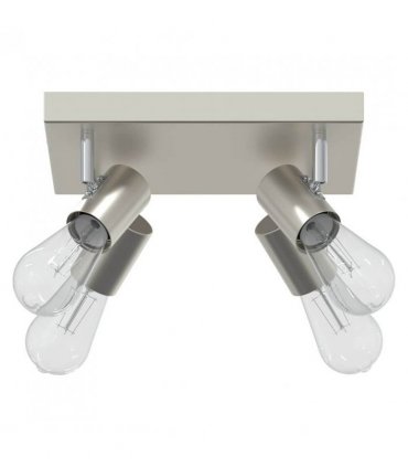 vidaXL Ceiling Spotlight Nickel 26.5 x 26 x 11.5 cm Metal