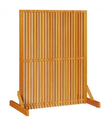 vidaXL Privacy Screen Brown 79.5 x 50 x 110 cm Solid Acacia Wood
