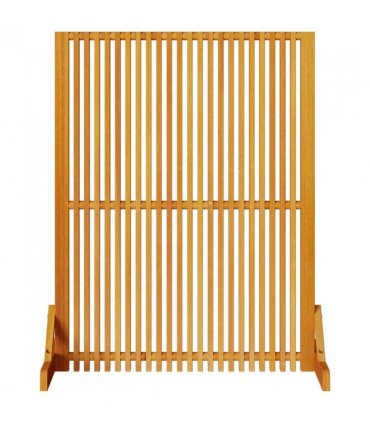 vidaXL Privacy Screen Brown 79.5 x 50 x 110 cm Solid Acacia Wood