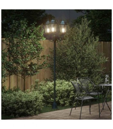 vidaXL Garden Light Vintage Brushed Green 57 x 49 x 241 cm