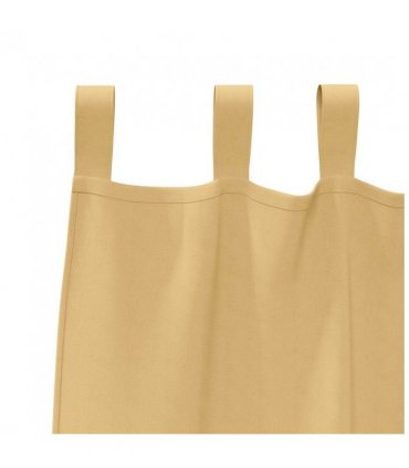 vidaXL Blackout Curtains with Rings 2 pcs Beige 140 x 140 cm Polyester